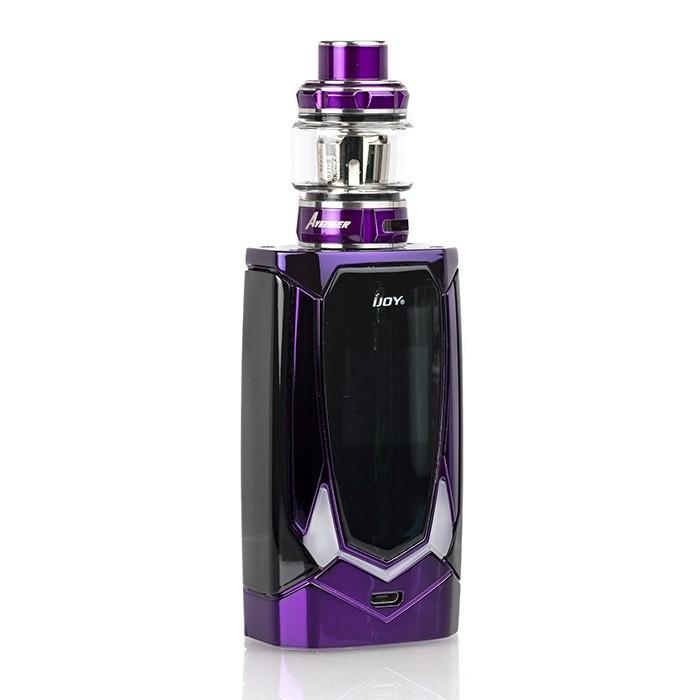 ijoy avenger 270 234w tc starter kit mirror purple