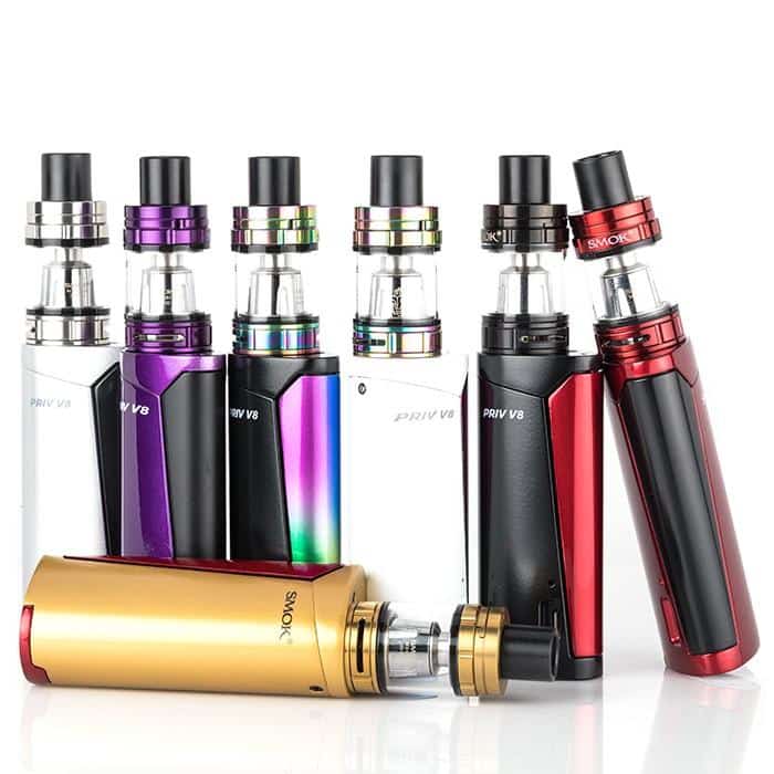 smok priv v8 60w starter kit all colors 2 2