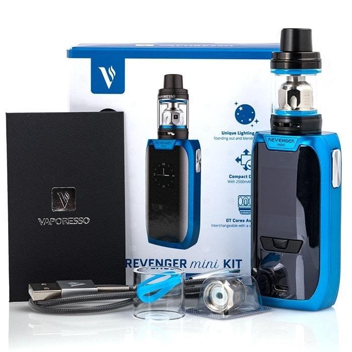 vaporesso revenger mini 85w tc starter kit packaging content