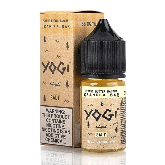 PEANUT BUTTER BANANA GRANOLA BAR - YOGI SALTS E-LIQUID - 30ML