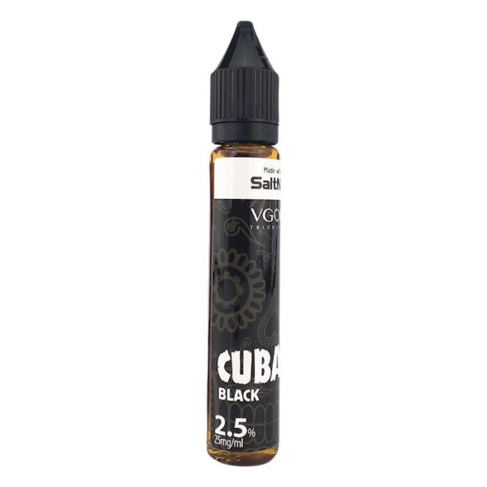 Cubano Black - Vgod Saltnic - 30Ml