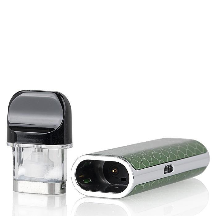 smok novo ultra portable pod kit pod and top view