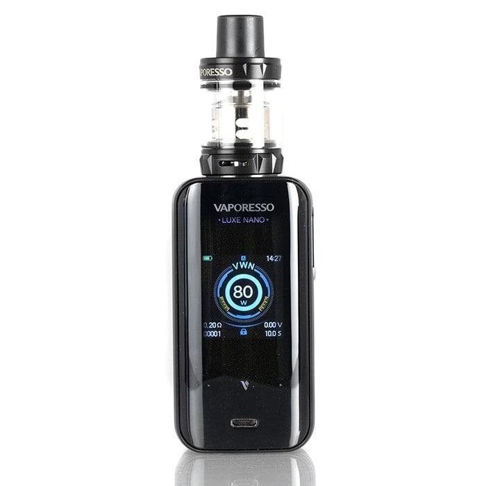 vaporesso luxe nano 80w skrr s mini starter kit black min