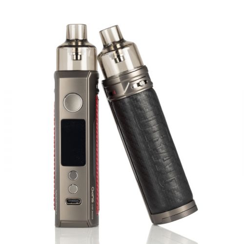 voopoo drag x 80w pod mod kit front and back view