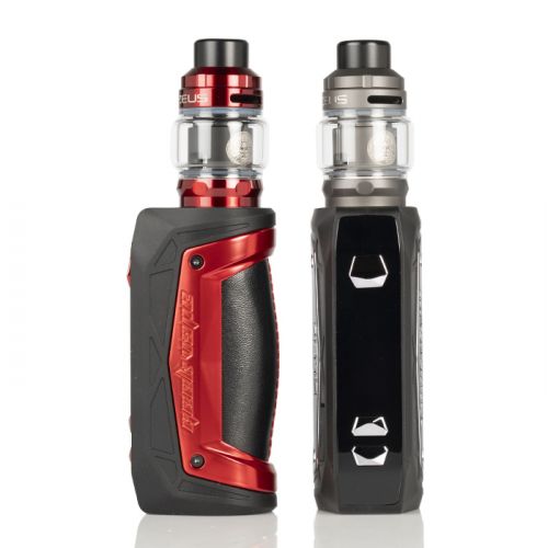geek vape aegis max 100w starter kit side and front view