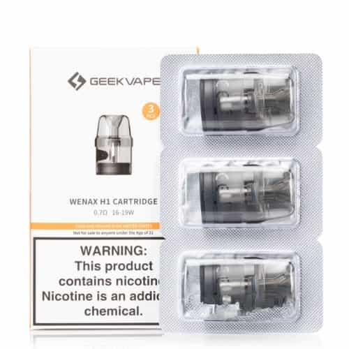 geek vape wenax h1 cartridge accessories 0.7 ohm min