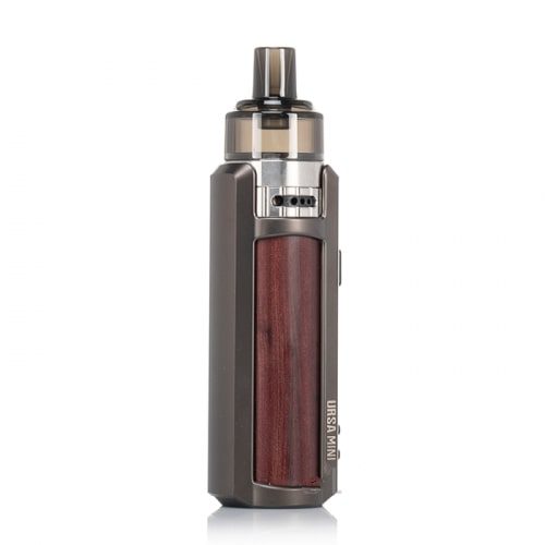 lost vape ursa mini pod kit gunmetal walnut wood 1