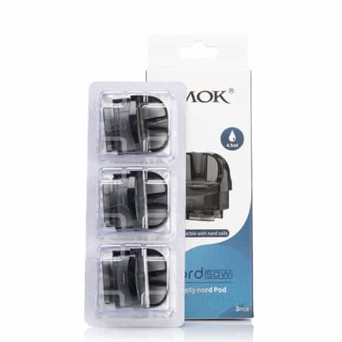 smok nord 50w empty pods accessories empty nord pod 4.5ml min