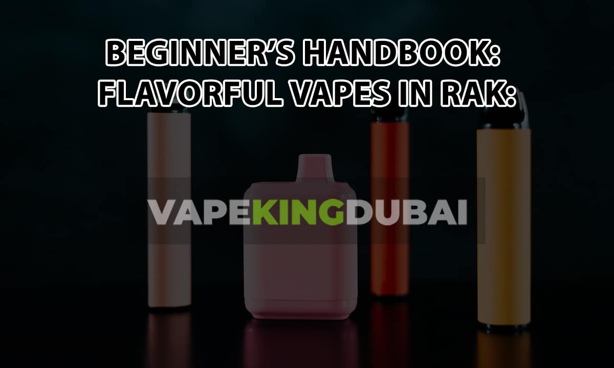 Beginners Handbook Flavorful Vapes in RAK