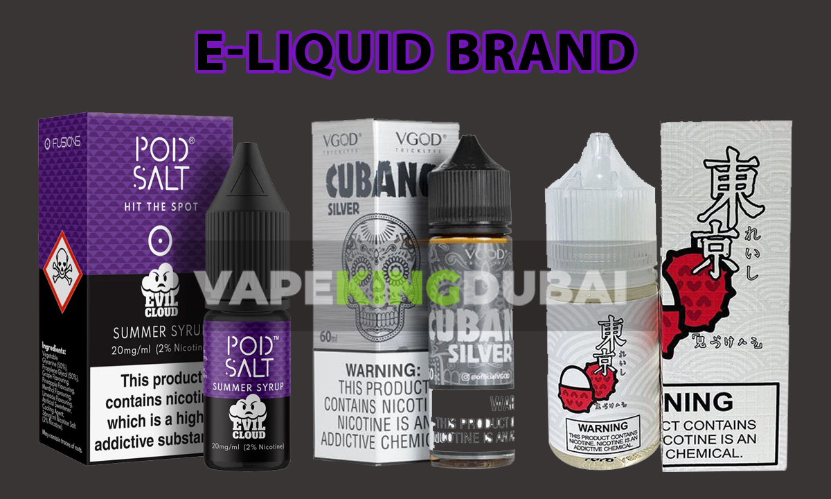 E Liquid Brand Vapekingdubai