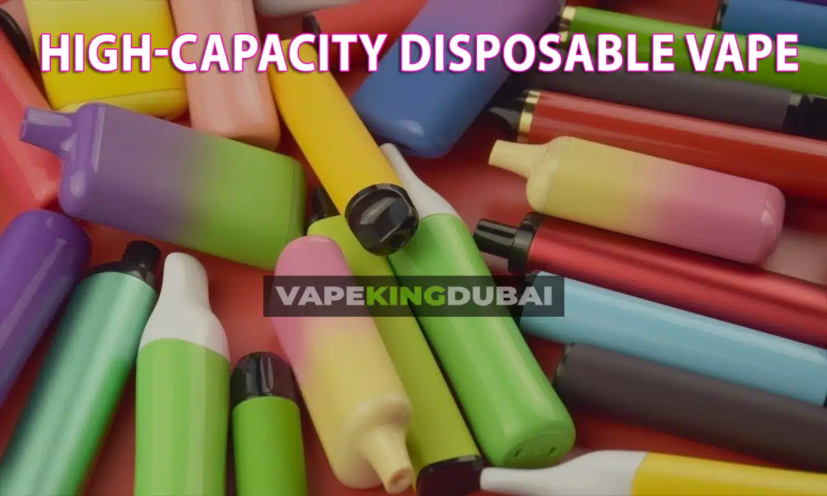 High Capacity Disposable Vape vapekingdubai.shop