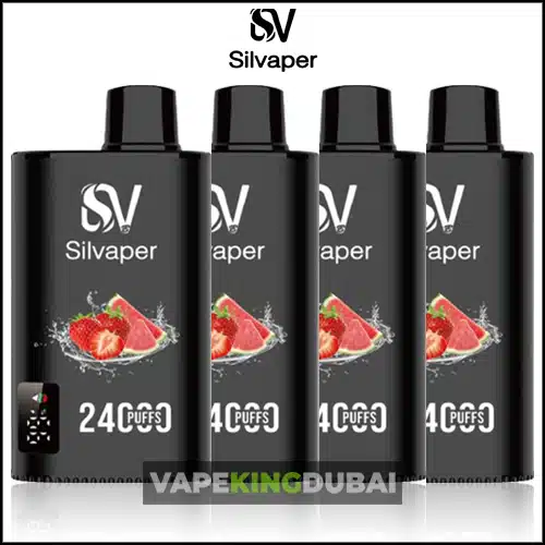 SILVAPER 24000 PUFFS DISPOSABLE VAPE VAPEKINGDUBAI