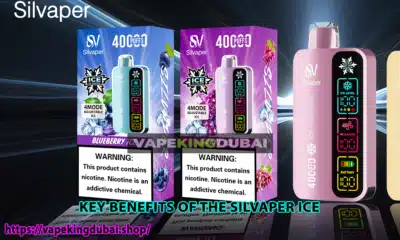 Silvaper Ice Control 40000 Puffs benefits of the Silvaper Ice Control vapekingdubai.shop