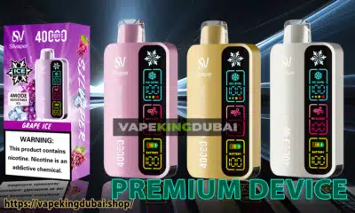 Silvaper Ice Control 40000 Puffs premium device vapekingdubai.shop