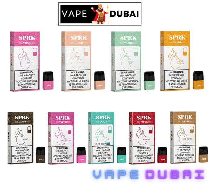 1-7.jpg SPRK VAPOR BEST PODS NEW IN UAE - Image 1