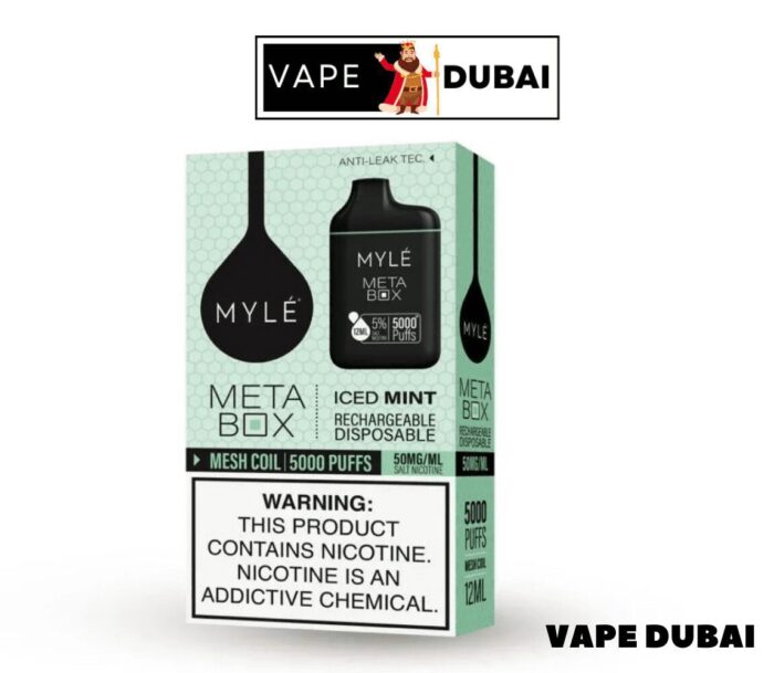 New Myle Meta Box 5000 Puffs Disposable Vape Dubai - Image 11