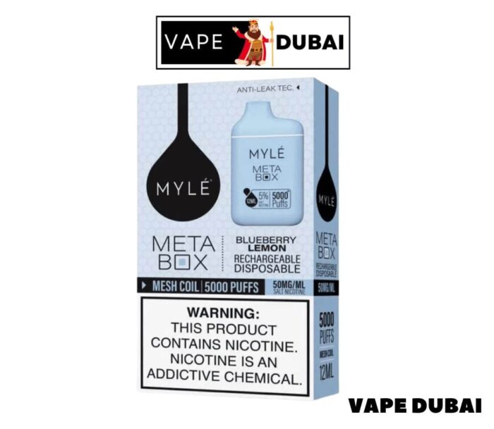 New Myle Meta Box 5000 Puffs Disposable Vape Dubai - Image 8