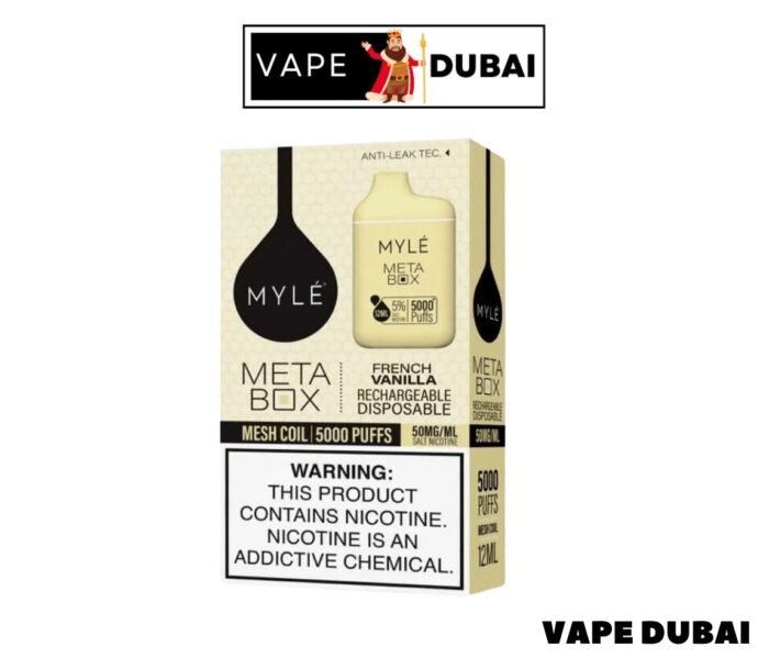 New Myle Meta Box 5000 Puffs Disposable Vape Dubai - Image 7