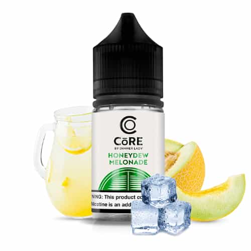Honeydew-Melonade-Salt-by-Core-Dinner-Lady-30ml.jpg HONEYDEW MELONADE SALT BY CORE DINNER LADY 30ML - Image 1
