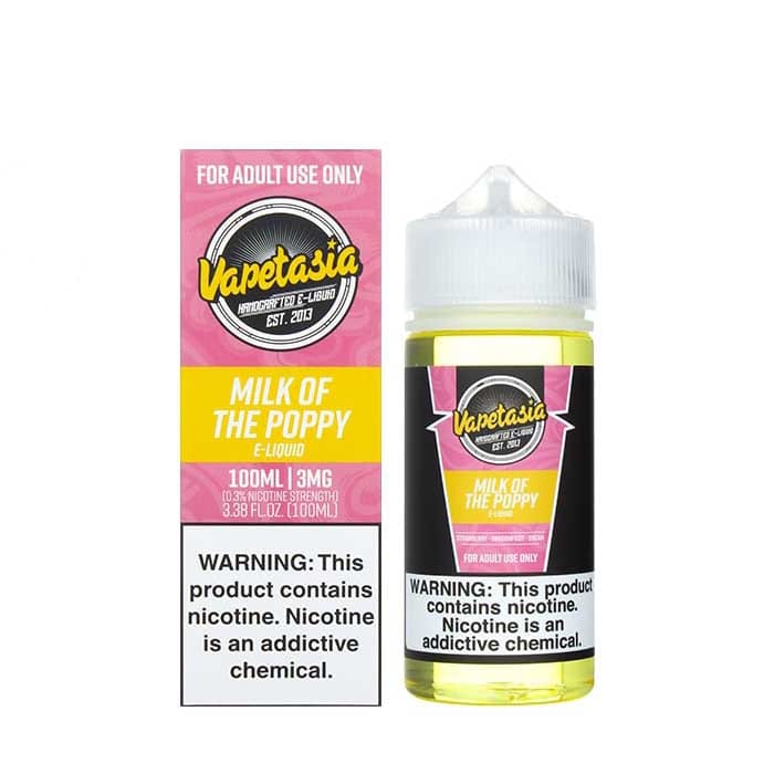 MILK-OF-THE-POPPY-BY-VAPETASIA-100ML.jpg MILK OF THE POPPY BY VAPETASIA 100ML - Image 1