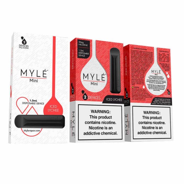 AUTHENTIC MYLE MINI ICED LYCHEE (2 PACK) - Image 3