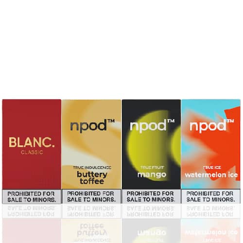 Npod-prefilled-pods-min.jpg NPOD GO PRE-FILLED FLAVORS - Image 1