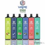 US DISPOSABLE VAPE 5500PUFFS