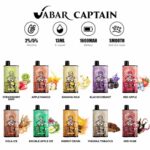 VABAR CAPTAIN DISPOSABLE VAPE IN DUBAI 6000 PUFFS