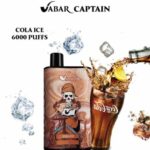 VABAR CAPTAIN DISPOSABLE VAPE IN DUBAI 6000 PUFFS - Image 2
