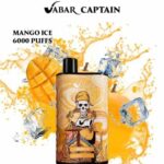 VABAR CAPTAIN DISPOSABLE VAPE IN DUBAI 6000 PUFFS - Image 8