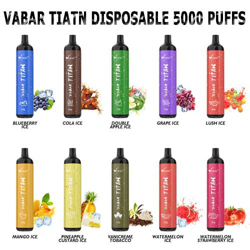 Vabarr-titan-disposable-in-dubai-5000-puffs.jpg VABAR TITAN DUBAI DISPOSABLE VAPE 5000PUFFS - Image 1