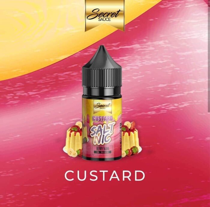 SECRET SAUCE SALT - CUSTARD - 30ML - Image 1