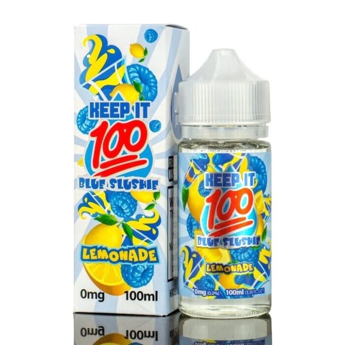 BLUE SLUSHIE LEMONADE - KEEP IT 100 E-LIQUID - 100ML - Image 1