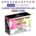 TUGBOAT EVO 4500 PUFFS FULL BOX 10PCS OFFER