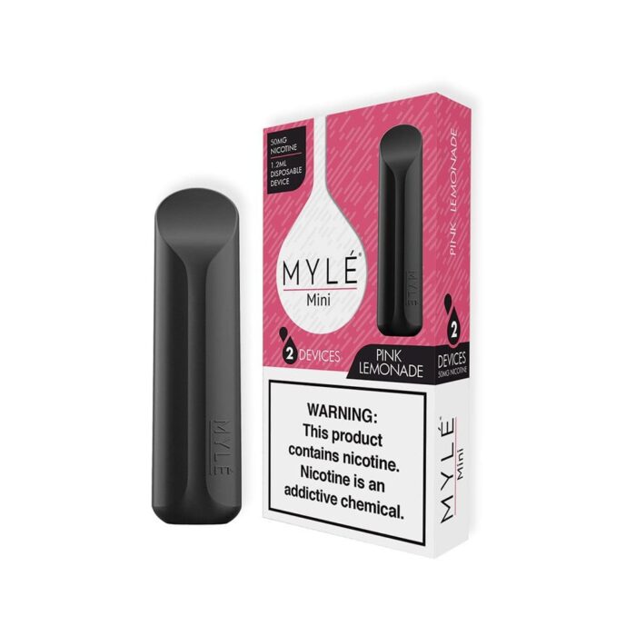 AUTHENTIC MYLE MINI PINK LEMONADE (2 PACK) DISPOSABLE IN DUBAI - Image 2