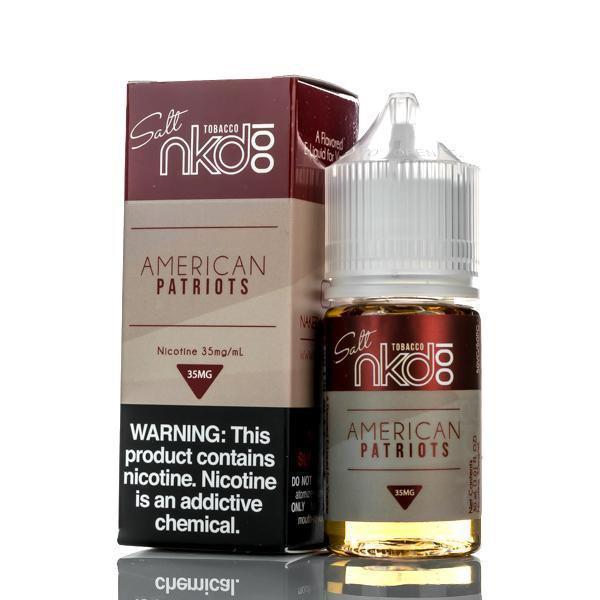 naked-100-eliquid-nicotine-salt-e-liquid-nkd-100-salt-e-liquid-american-patriots-30ml-7744573669435_1800x1800-min_1800x1800.jpg AMERICAN PATRIOTS - NKD 100 SALT E-LIQUID - 30ML - Image 1