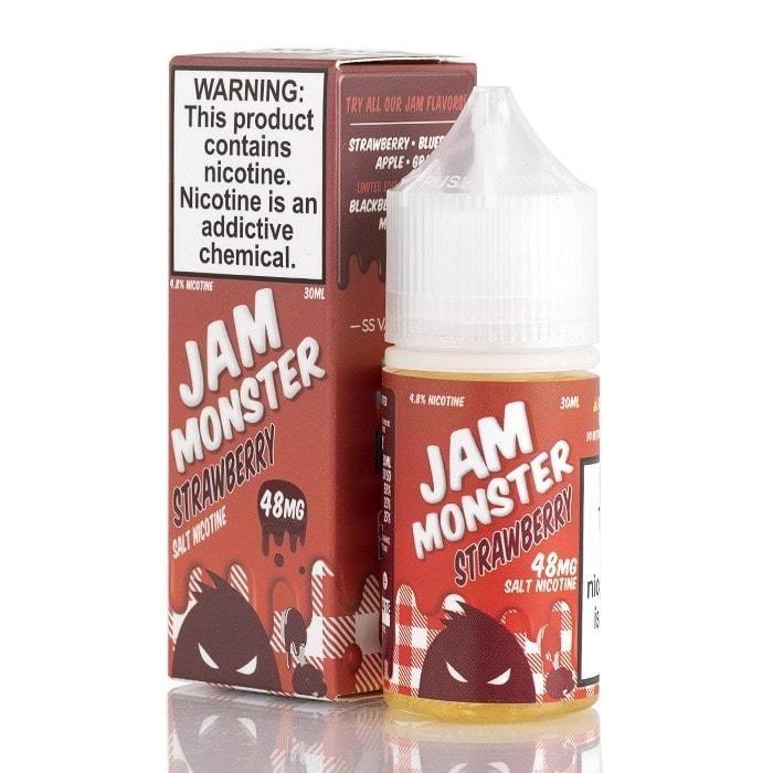 strawberry_-_jam_monster_salts_e-liquid_-_30ml-min_1800x1800.jpg STRAWBERRY - JAM MONSTER SALTS E-LIQUID - 30ML - Image 1