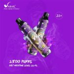 VABAR ROBUST DISPOSABLE VAPE IN DUBAI 2500 PUFFS - Image 6