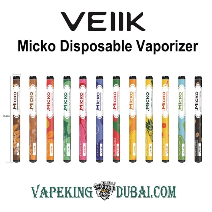 veiik-micko-disposable-vaporizer.jpg AUTHENTIC VEIIK MICKO IN DUBAI - DISPOSABLE VAPORIZER (2%) - Image 1