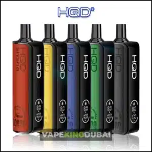HQD Shisha 20000 Puffs Disposable Vape rechargeable vape device with 18ml e-liquid, mesh coil, LED display, adjustable airflow, and long-lasting performance available in Dubai.