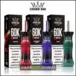 Al Fakher E Hose X 60000 Puffs Disposable Vape with OLED display, 50ml e-liquid capacity, 1000mAh rechargeable battery, mesh coil technology, and dual MTL/DTL modes available in Dubai.