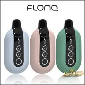 Malaki FLONQ Ultra 20000 Puffs disposable vape with 2% nicotine and fruit, ice, mint and tropical flavour options
