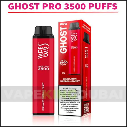 Ghost Pro 3500 Puffs Disposable Vape Uae 10