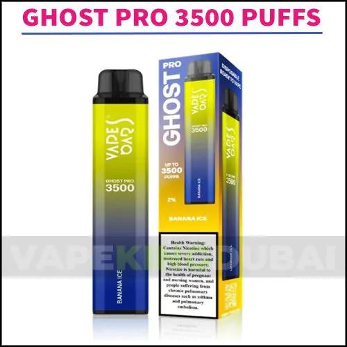 Ghost Pro 3500 Puffs Disposable Vape Uae 14