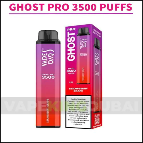 Ghost Pro 3500 Puffs Disposable Vape Uae 3