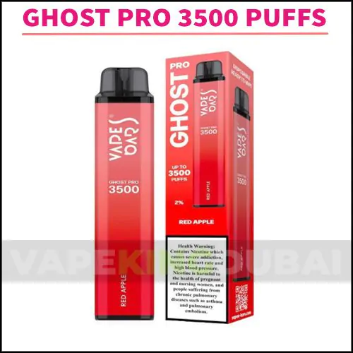 Ghost Pro 3500 Puffs Disposable Vape Uae 7