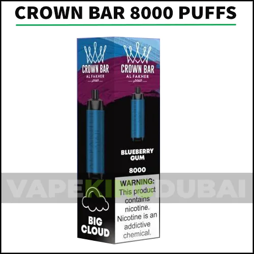 Crown Bar 8000 Puffs Vapekingdubai 10