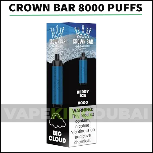 Crown Bar 8000 Puffs Vapekingdubai 13