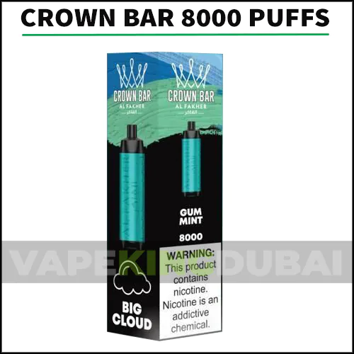 Crown Bar 8000 Puffs Vapekingdubai 15