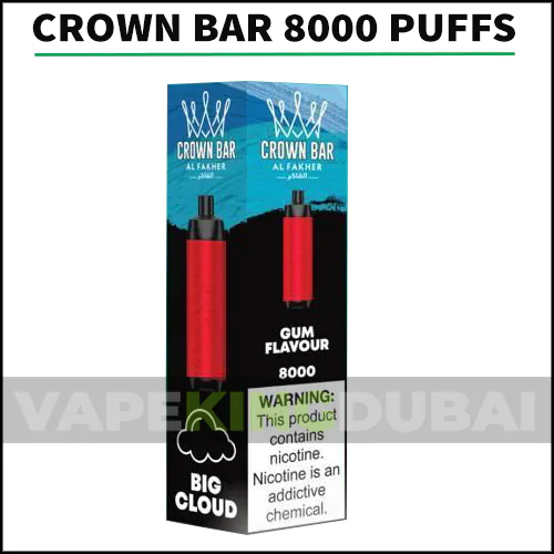 Crown Bar 8000 Puffs Vapekingdubai 18